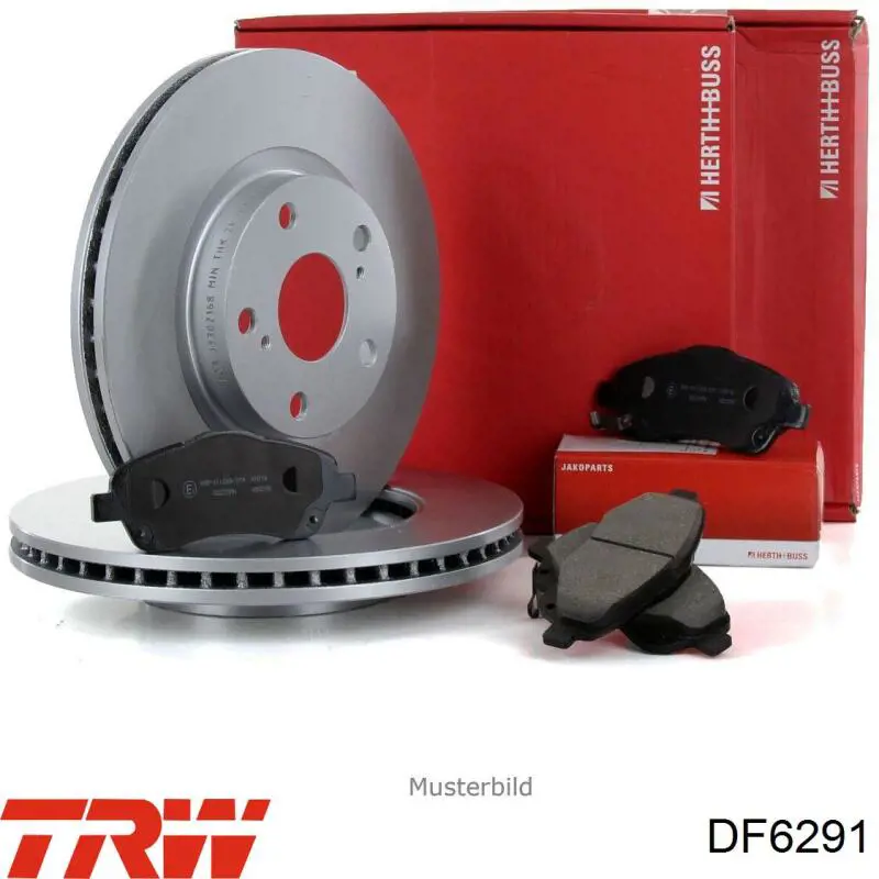 Гальмівні диски DF6291 TRW