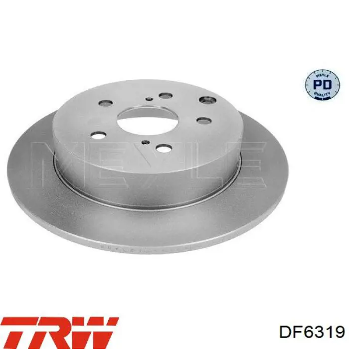 Задні дискові гальма TRW DF6319 ціна, від 44.52 USD