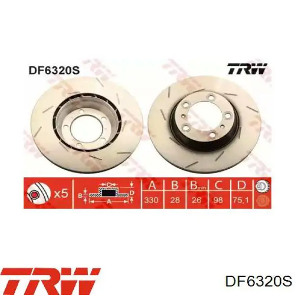 09C87821 Brembo Дискові гальма