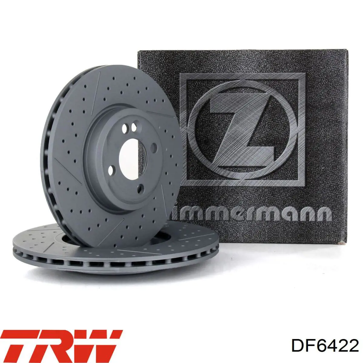Диск переднього гальма TRW DF6422 ціна, від 59.57 USD