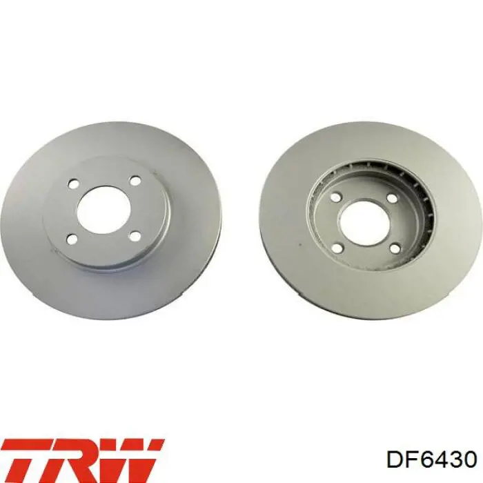 Диск гальмівний передній TRW DF6430