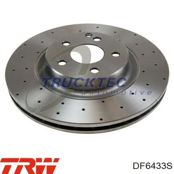 Диск переднього гальма TRW DF6433S ціна, від 78.77 USD