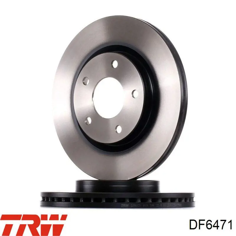 DF6471 TRW диск гальмівний передній