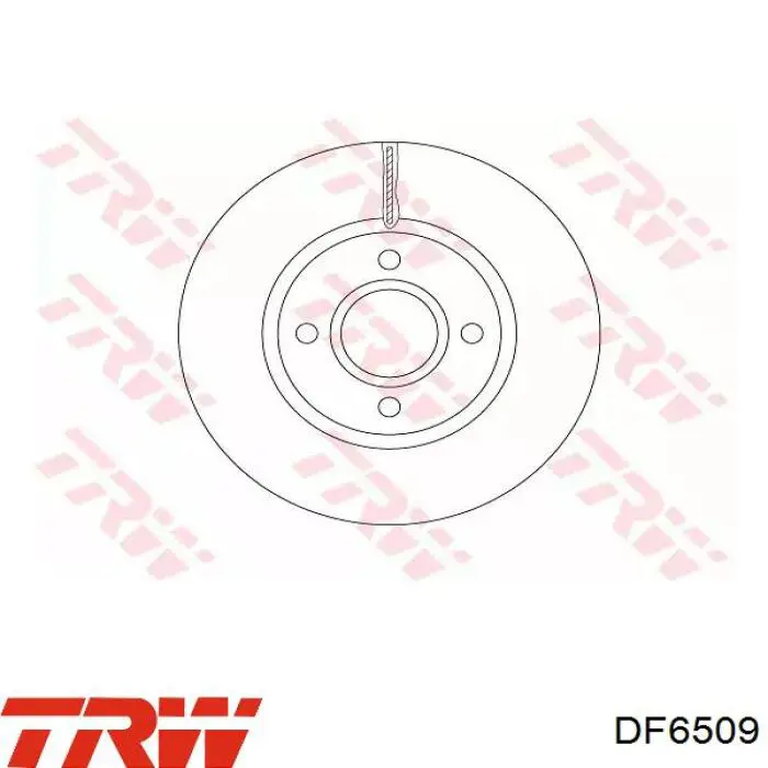 Купити DF6509 TRW Ротор гальмівний