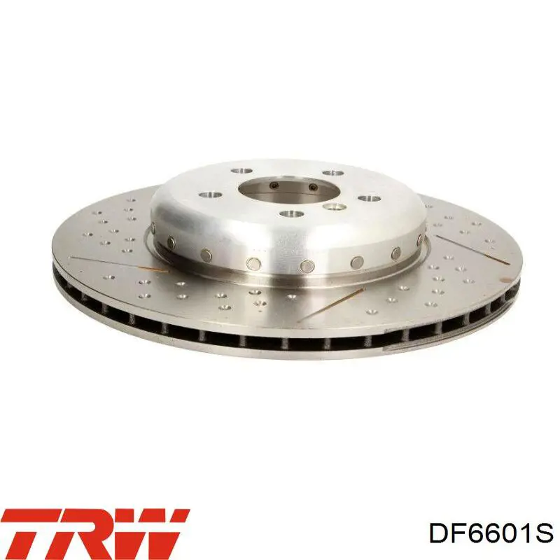 DF6601S TRW диск гальмівний задній
