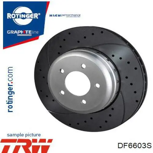 Диск переднього гальма Daco 600342 ціна, від 46.68 USD
