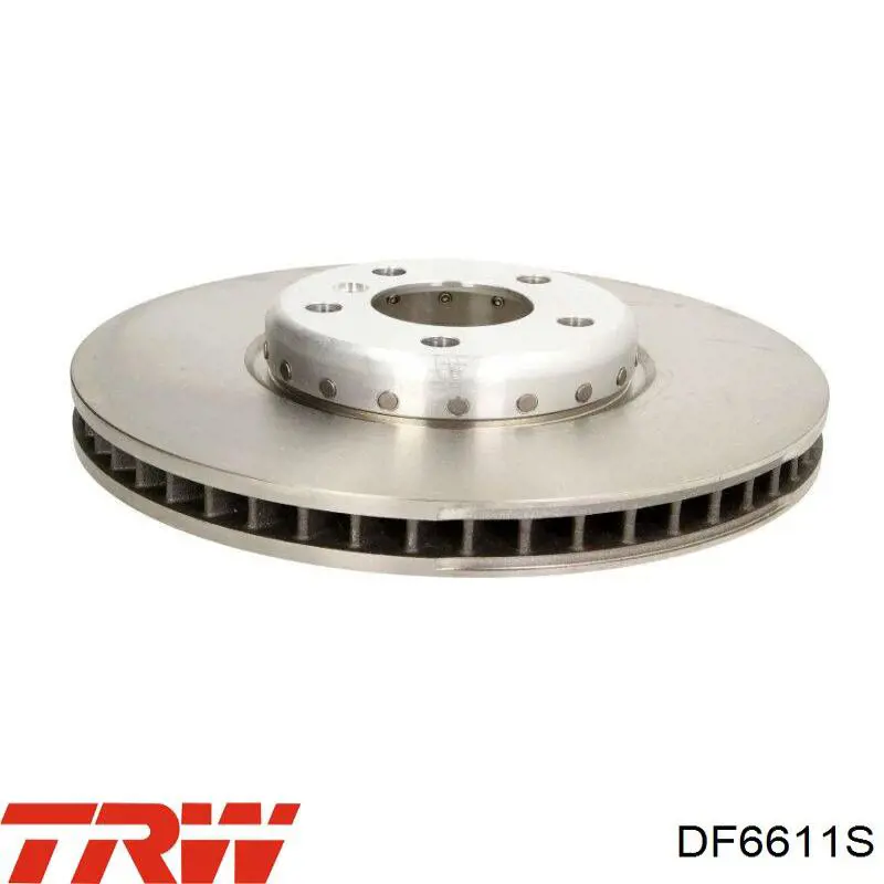 DF6611S TRW диск гальмівний передній