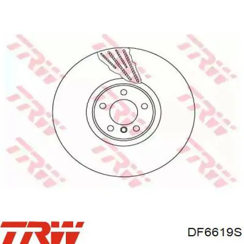 Купити DF6619S TRW Ротор гальмівний