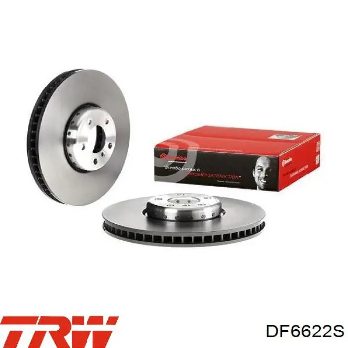 Диск переднього гальма TRW DF6622S ціна, від 138.19 USD