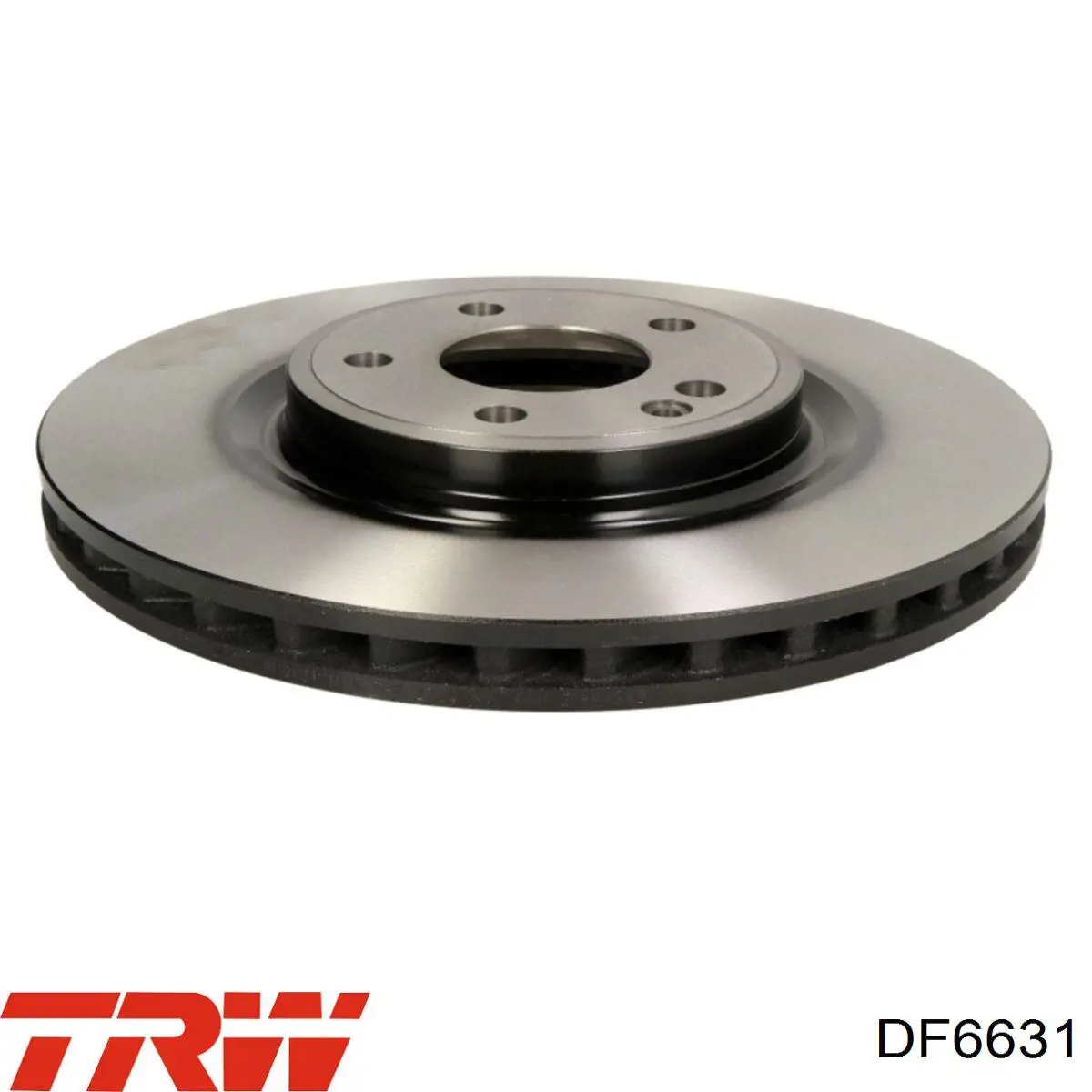 DF6631 TRW диск гальмівний передній