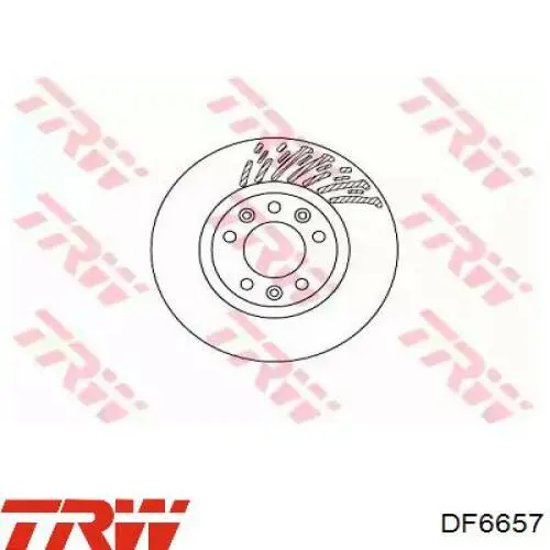 Купити 600606 Daco Ротор гальмівний