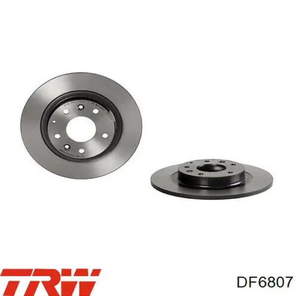 Задні дискові гальма TRW DF6807 ціна, від 34.98 USD