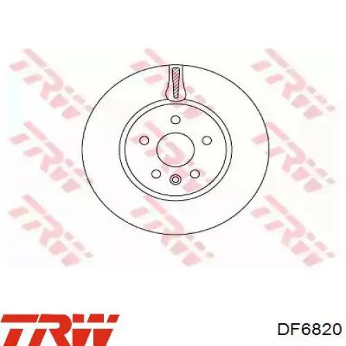 Гальмівні диски передні 21885GLT5 Rotinger
