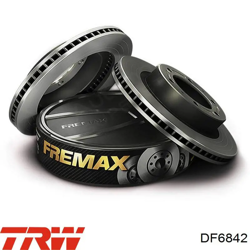 Диск гальмівний передній TRW DF6842