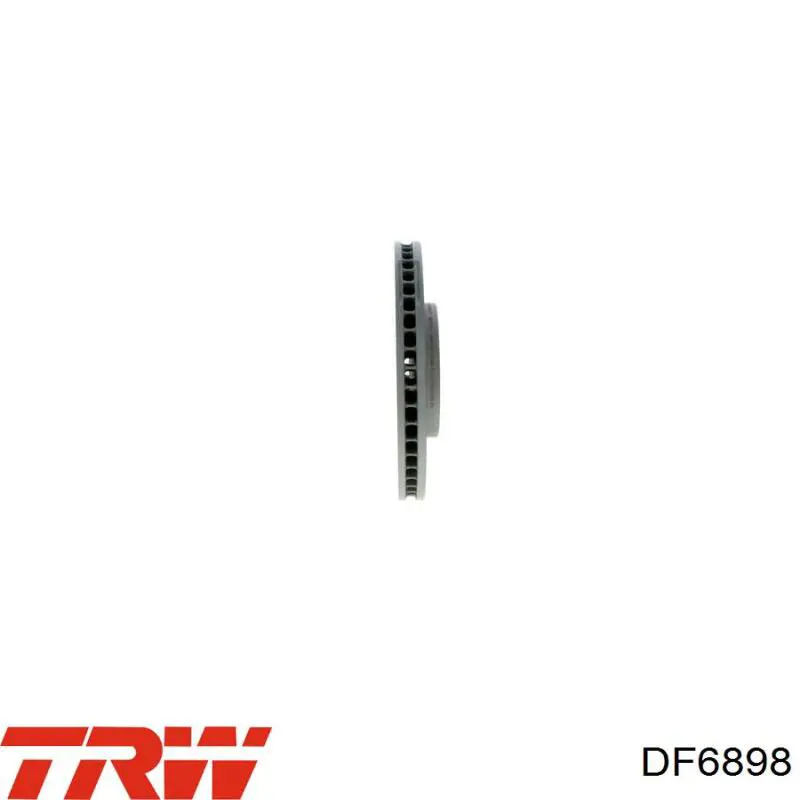 Гальмівні диски передні DF6898 TRW