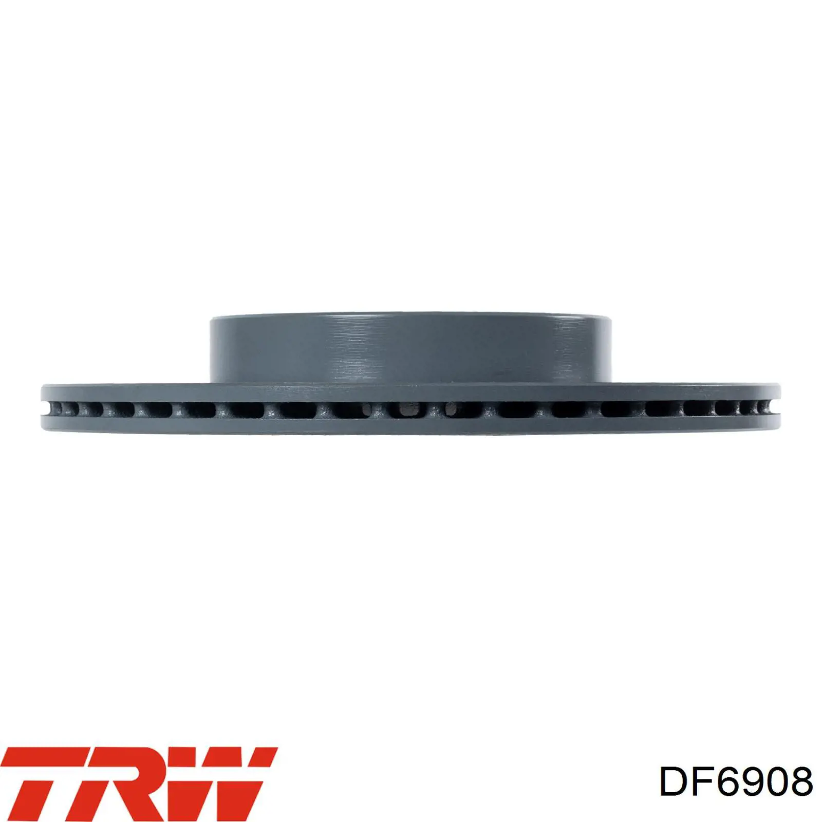 Диск переднього гальма TRW DF6908 ціна, від 36.25 USD