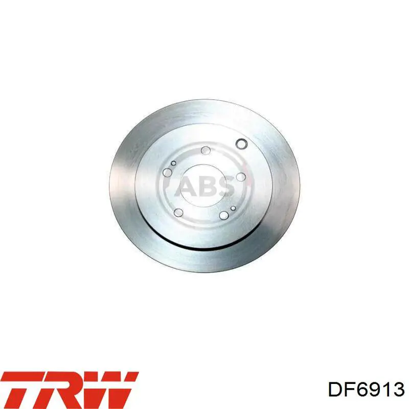 Задні дискові гальма TRW DF6913 ціна, від 41.13 USD