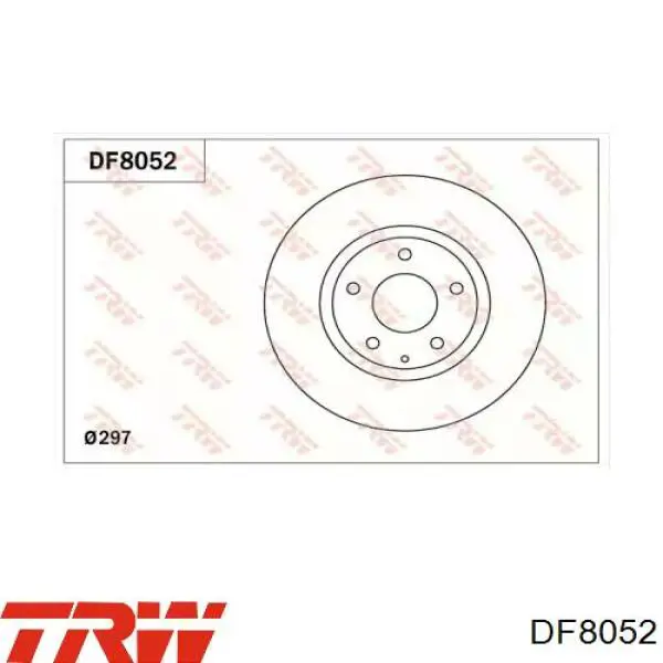Купити DF8052 TRW Ротор гальмівний