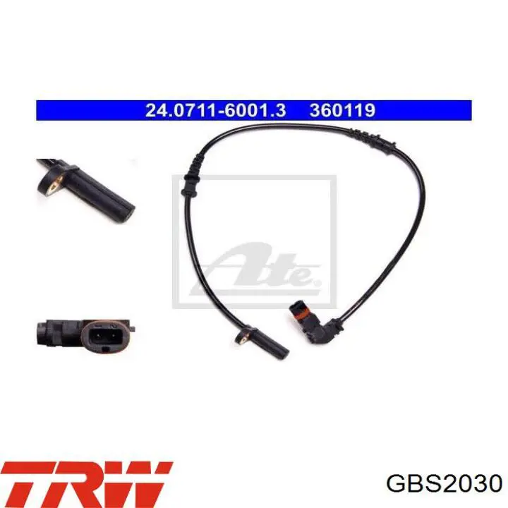 Передній датчик ABS Magneti Marelli MWSS069