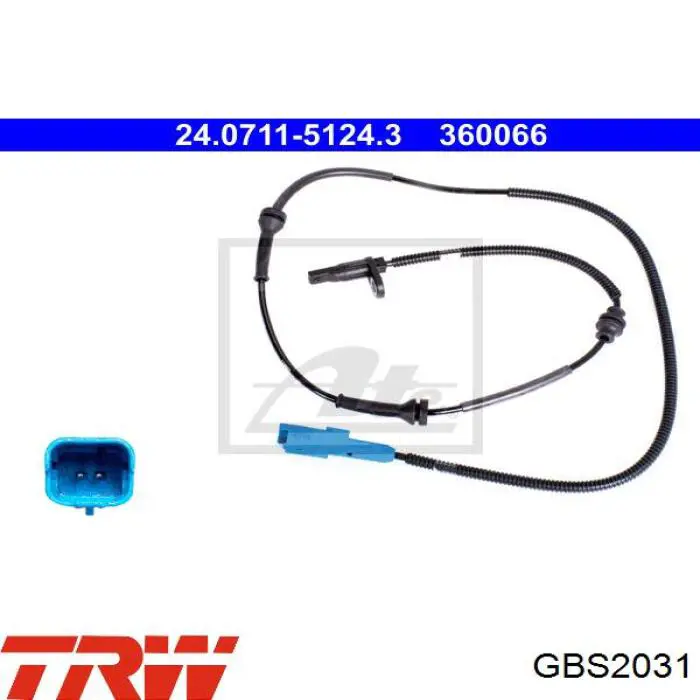 Датчик АБС передній 172100058010 Magneti Marelli
