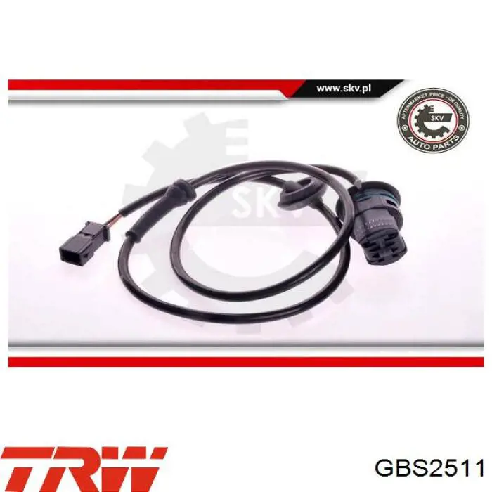 Датчик ABS задній правий TRW GBS2511 ціна, від 13.66 USD