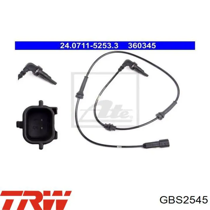 Датчик АБС (ABS) задній TRW GBS2545