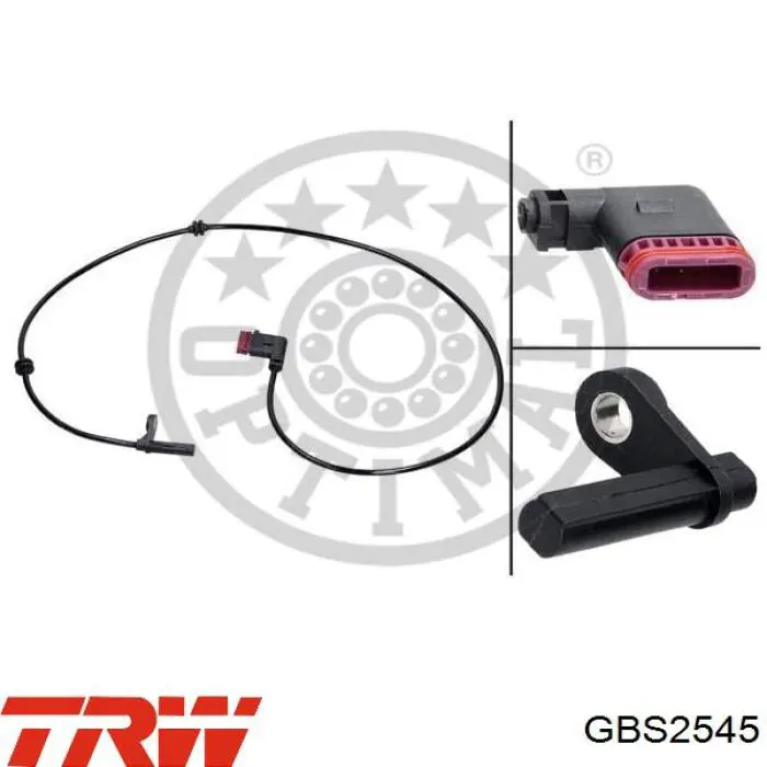 Купити GBS2545 TRW Датчик АБС (ABS) задній