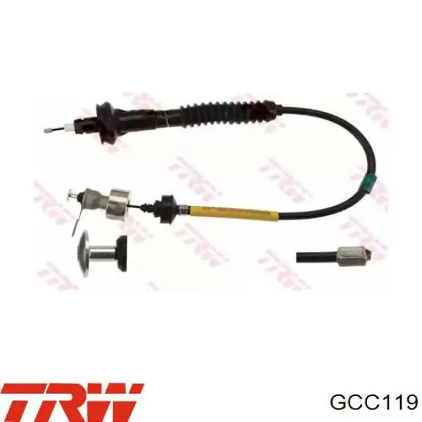 Трос зчеплення TRW GCC119 ціна, від 22.18 USD