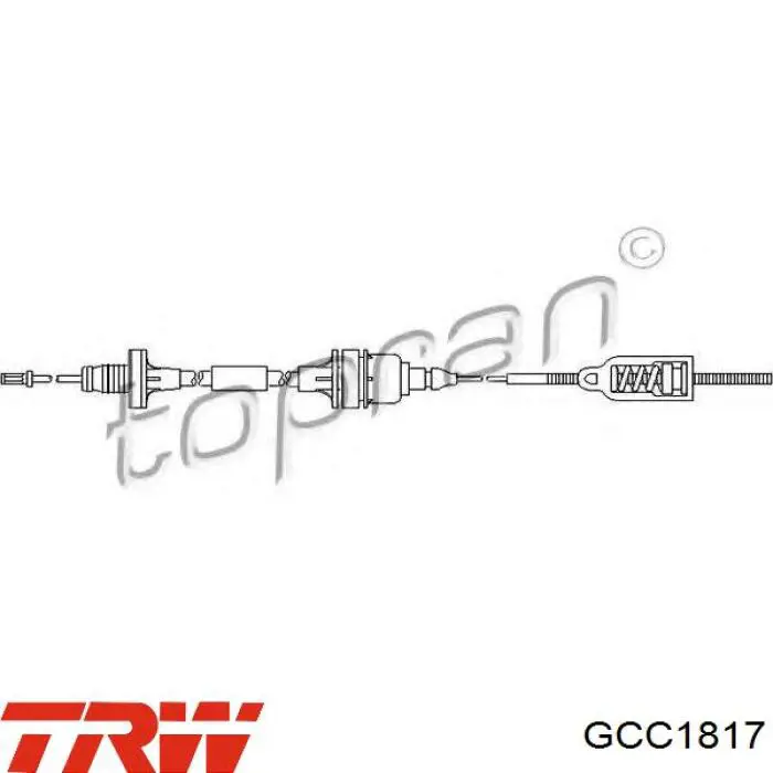 Трос зчеплення PEX 50718 ціна, від 9.08 USD