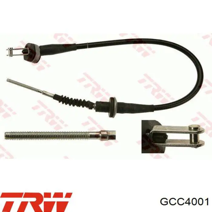GCC4001 TRW Трос зчеплення