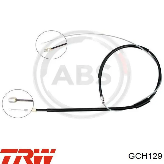 Трос ручного гальма задній, правий/лівий TRW GCH129 ціна, від 9.94 USD