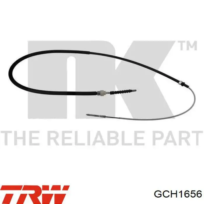 Купити GCH1656 TRW Трос ручного гальма задній, правий/лівий