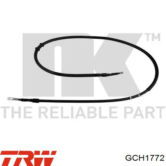 Купити GCH1772 TRW Трос ручного гальма задній, правий/лівий