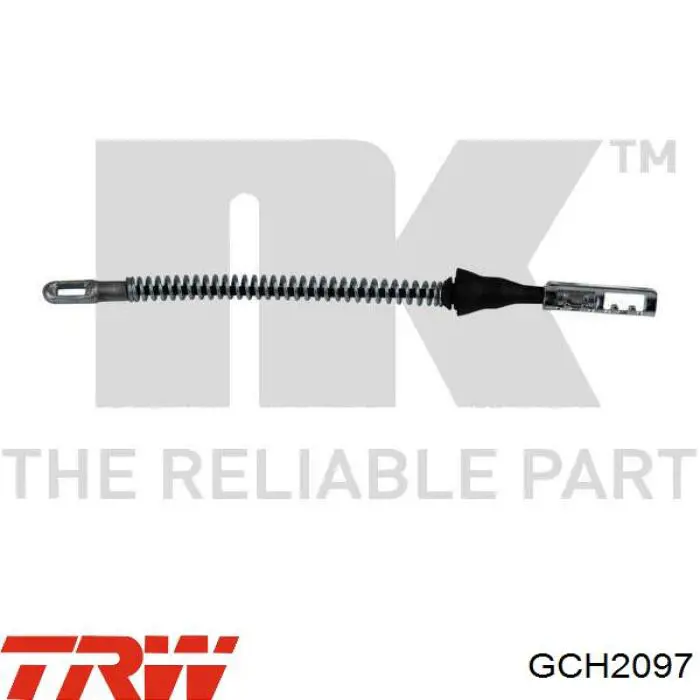 Купити GCH2097 TRW Трос ручного гальма задній, правий/лівий