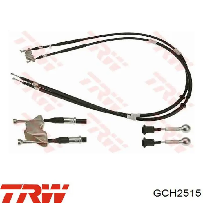 Трос ручного гальма задній, правий/лівий Goodrem RM4445 ціна, від 22.98 USD