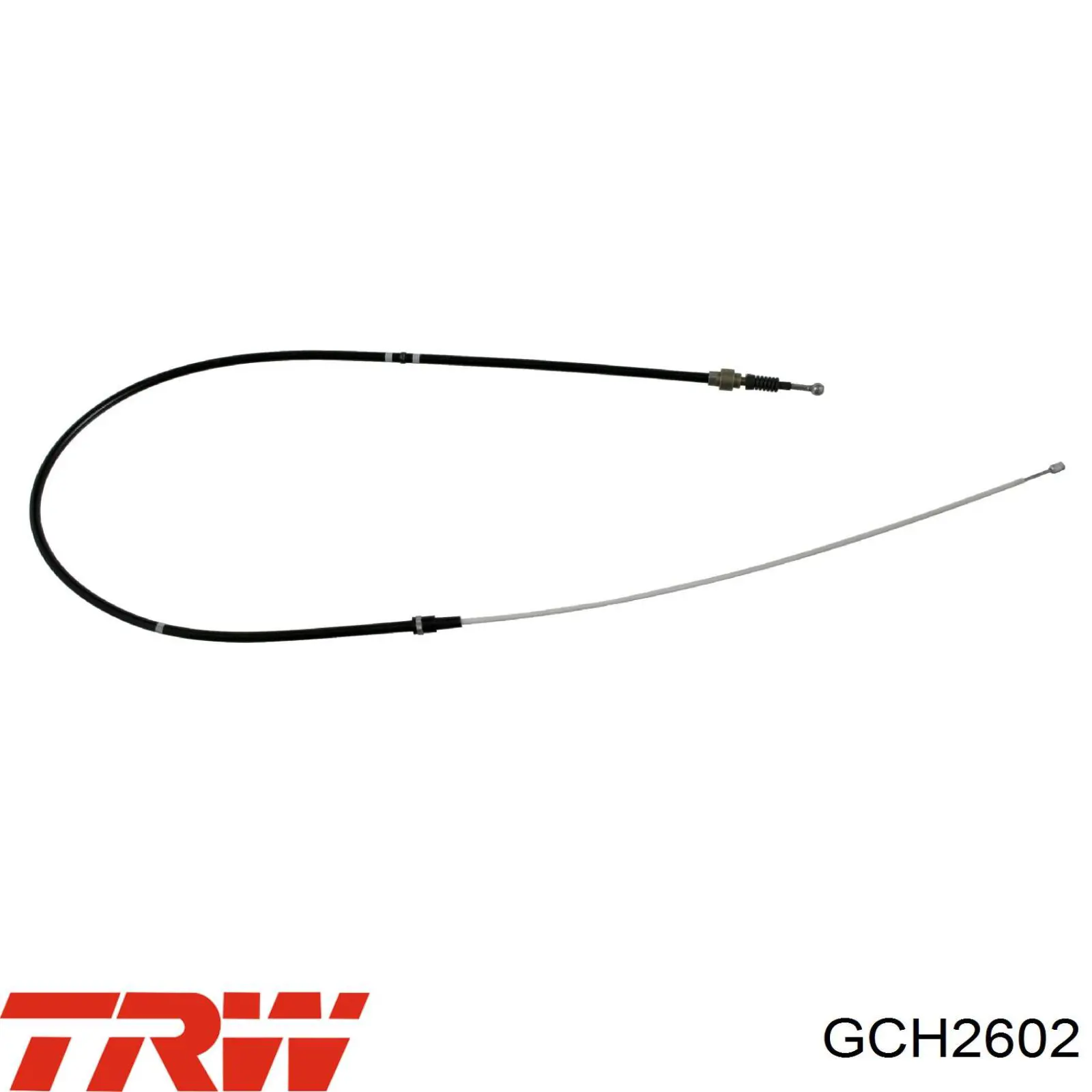 GCH2602 TRW трос ручного гальма задній, правий/лівий