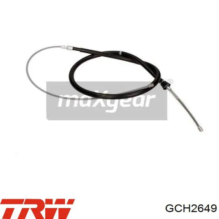Трос ручного гальма задній, правий/лівий TRW GCH2649 ціна, від 9.38 USD