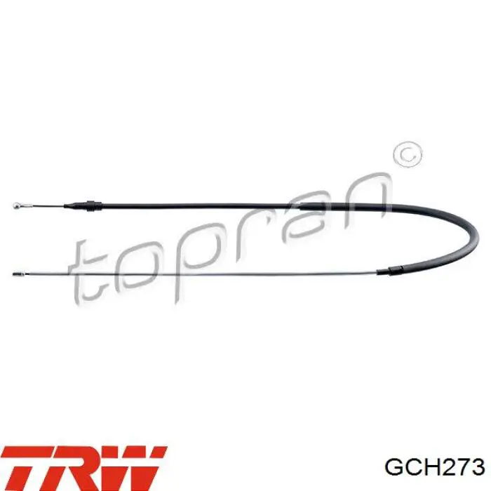 Трос ручного гальма задній, правий/лівий TRW GCH273 ціна, від 13.21 USD