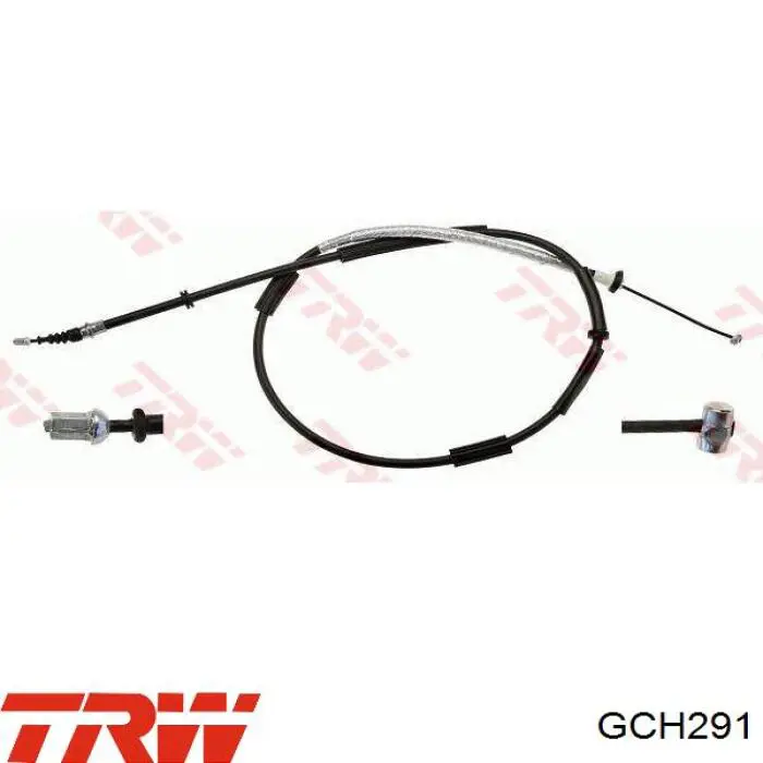 Купити GCH291 TRW Трос ручного гальма задній, правий/лівий