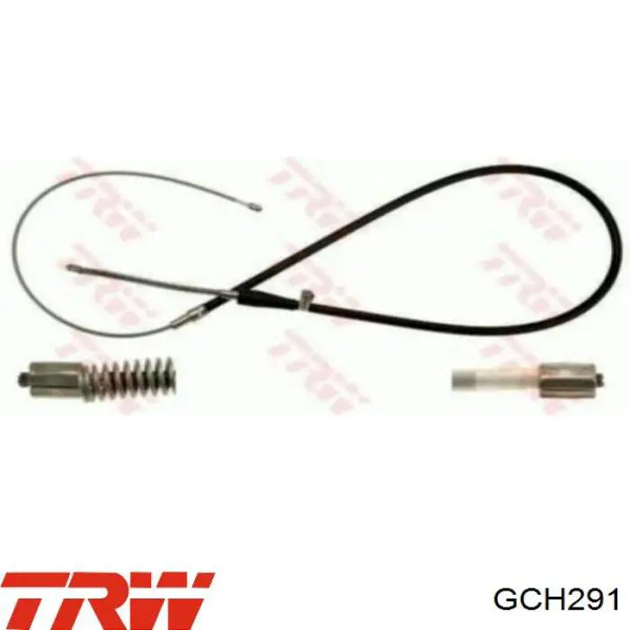 Трос ручного гальма задній, правий/лівий GCH291 TRW
