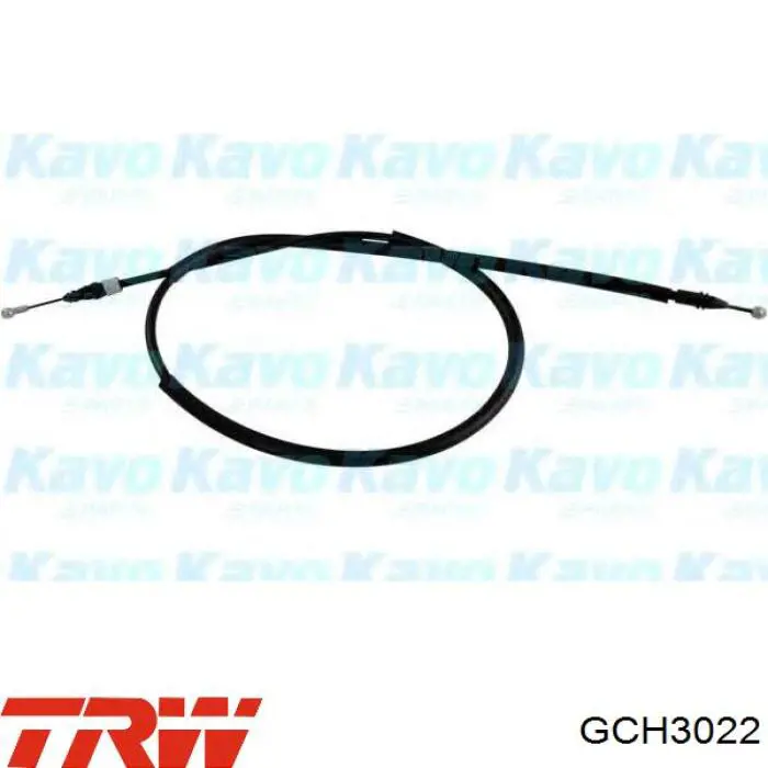 Трос стоянкового гальма задній правий TRW GCH3022 ціна, від 8.88 USD