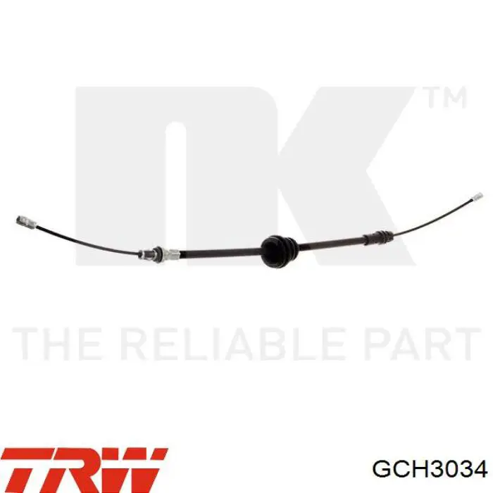 Трос стоянкового гальма передній TRW GCH3034 ціна, від 6.49 USD