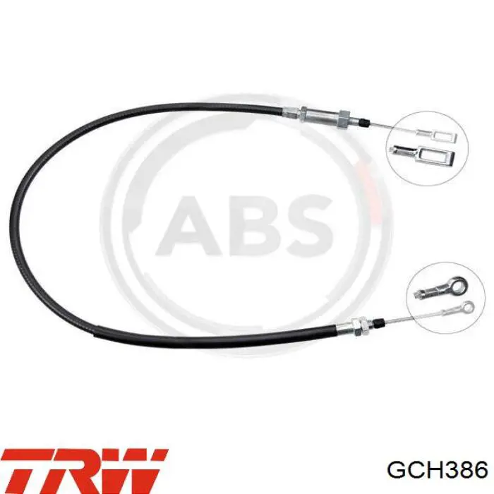 Купити 1310462080 Fiat/Alfa/Lancia Трос ручного гальма передній