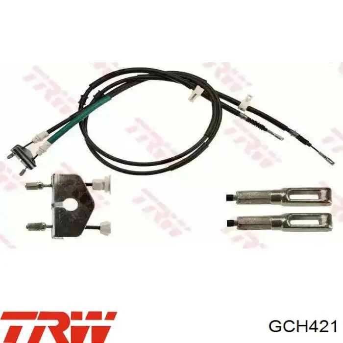 Купити GCH421 TRW Трос ручного гальма, проміжний
