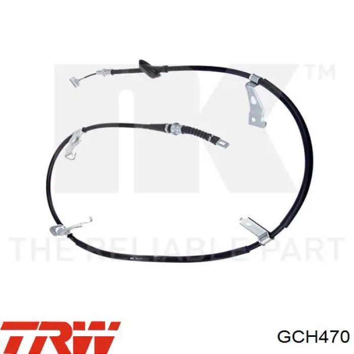 Купити 5440255L10 Suzuki Трос ручного гальма задній, лівий