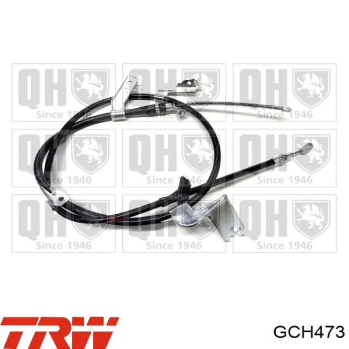 GCH473 TRW Трос стоянкового гальма задній правий