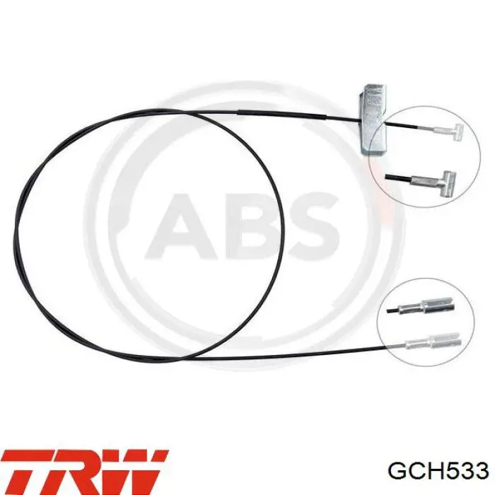 Купити 365301796R Renault (RVI) Трос ручного гальма, проміжний