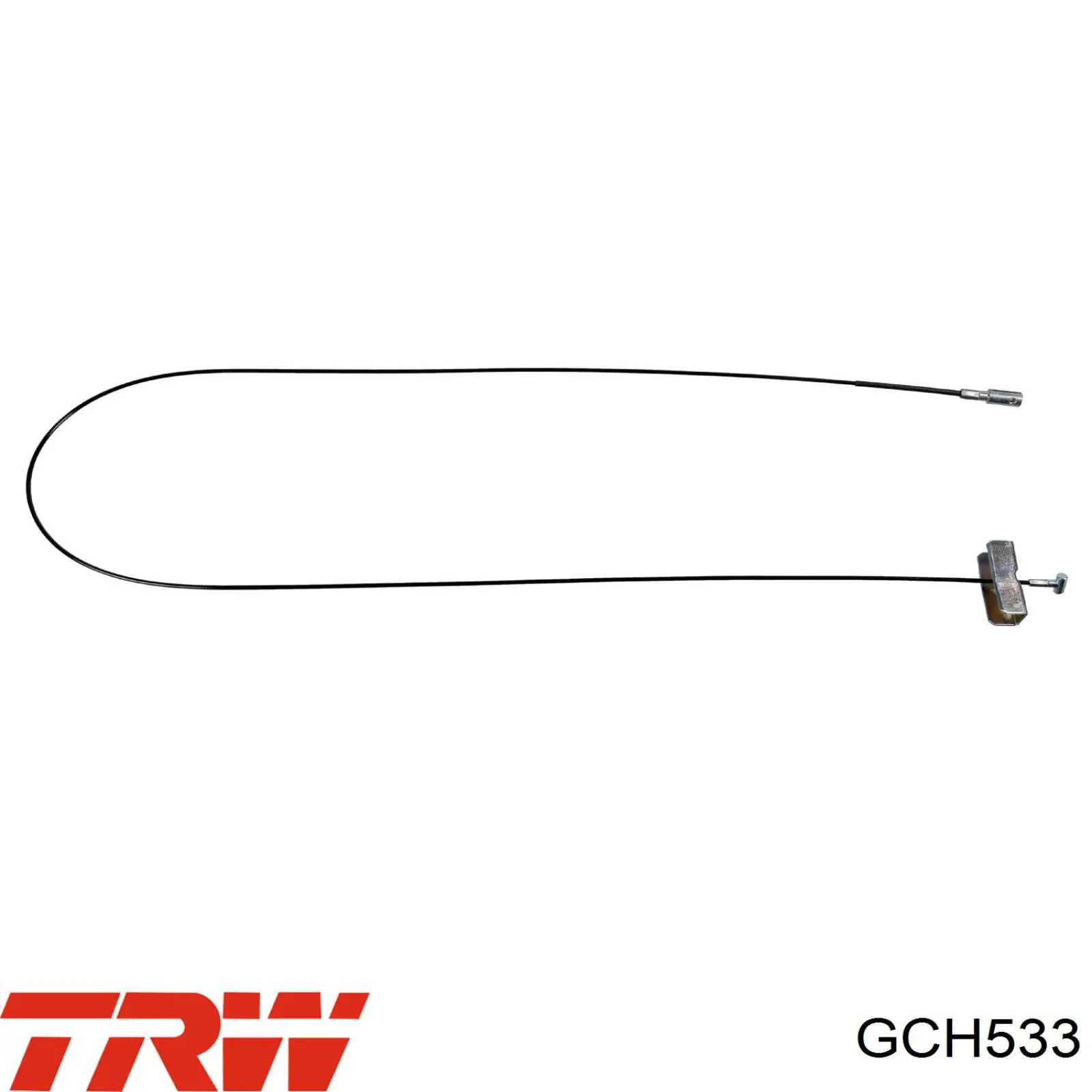 GCH533 TRW трос ручного гальма, проміжний