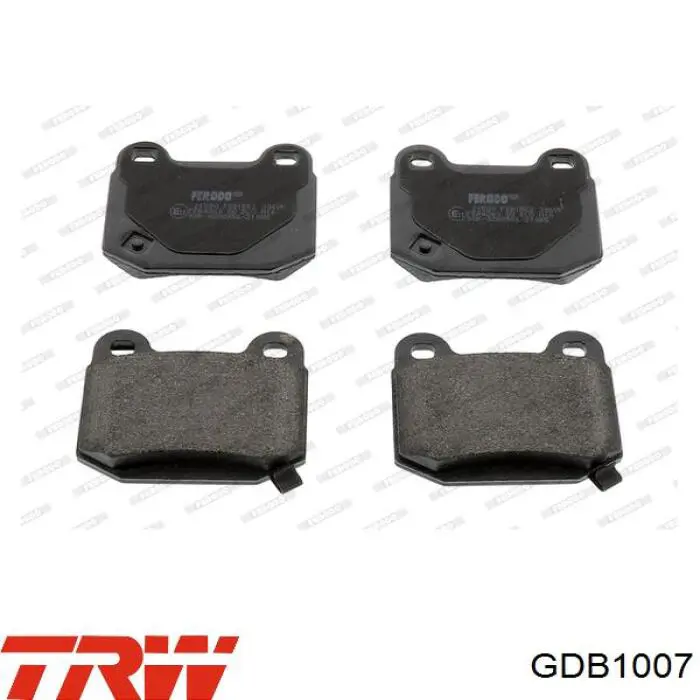 Задні гальмівні колодки Blue Print ADN14239 ціна, від 12.66 USD