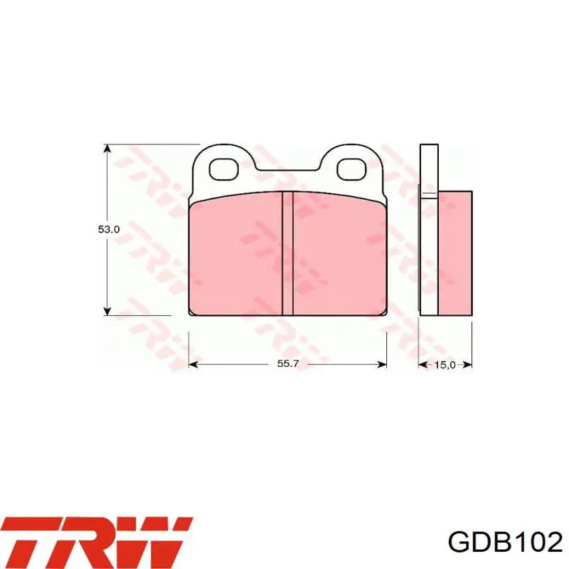 Задні гальмівні колодки Optimal 10217 ціна, від 11.95 USD